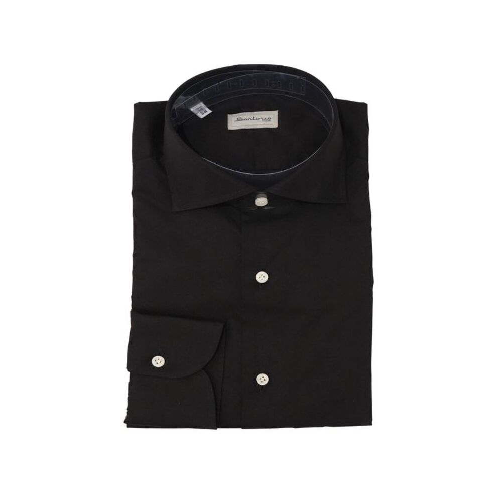 Sartorio Solid Cotton Dress Shirt